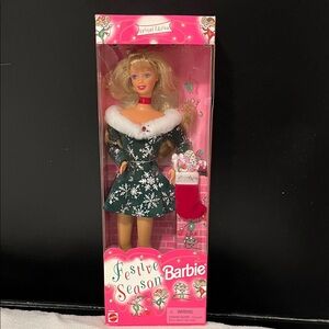 MIB 1997 Special Edition Festive Season Barbie